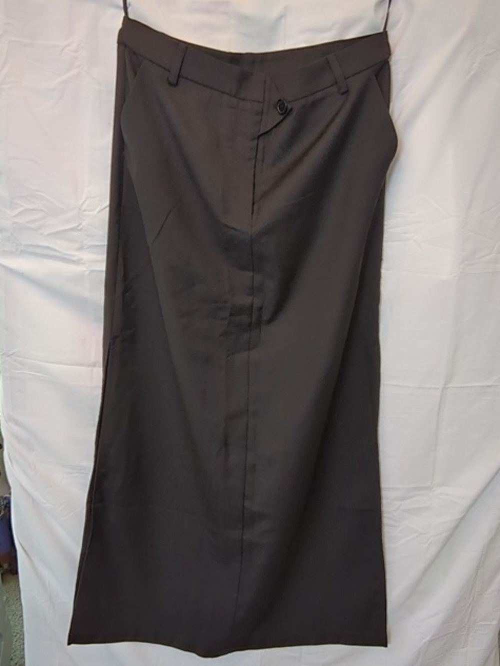Commense Black Maxi Straight Skirt - Picture 6 of 6